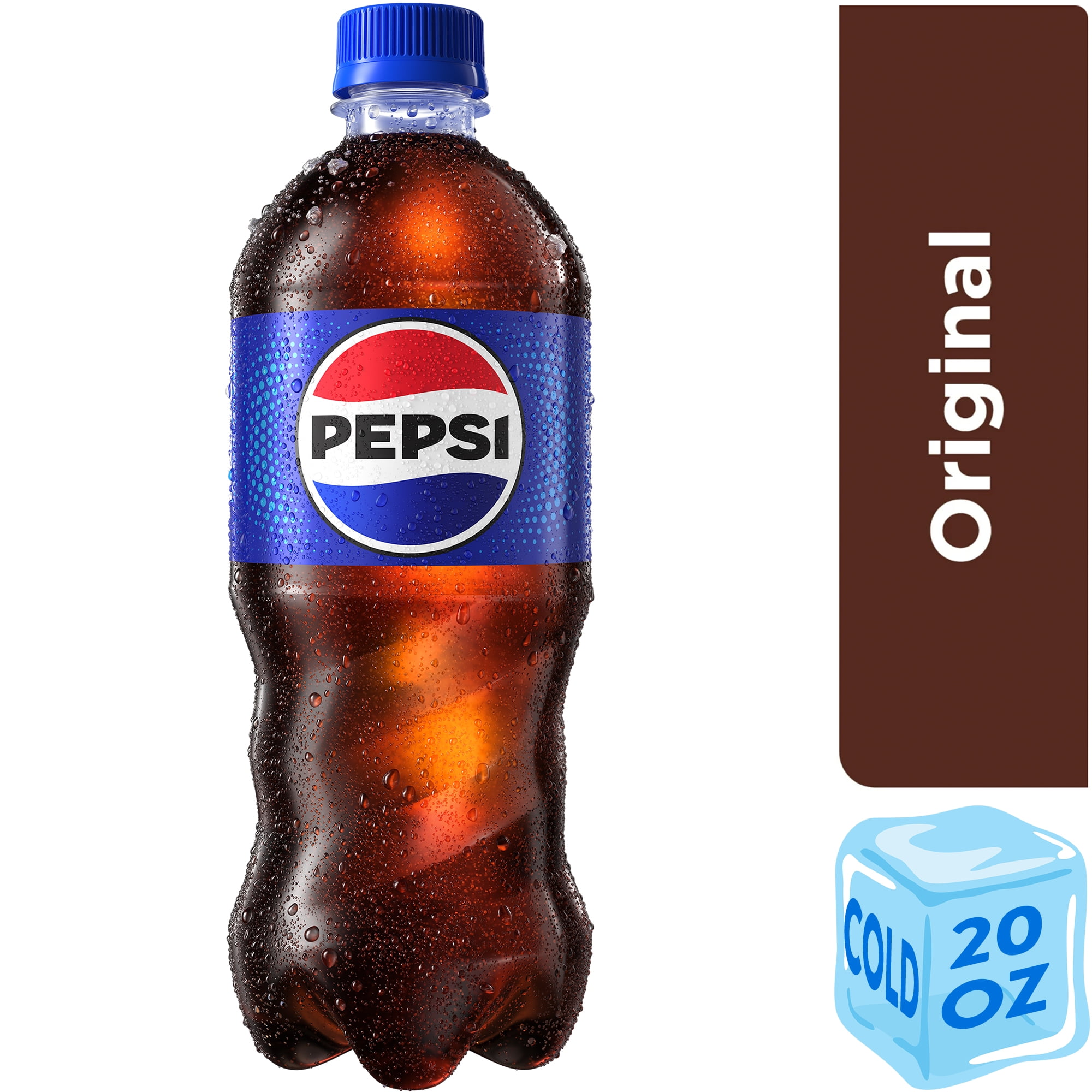 Pepsi Soda Cola 20 Fl Oz Bottle — UPC-E 00001291 — Go-UPC