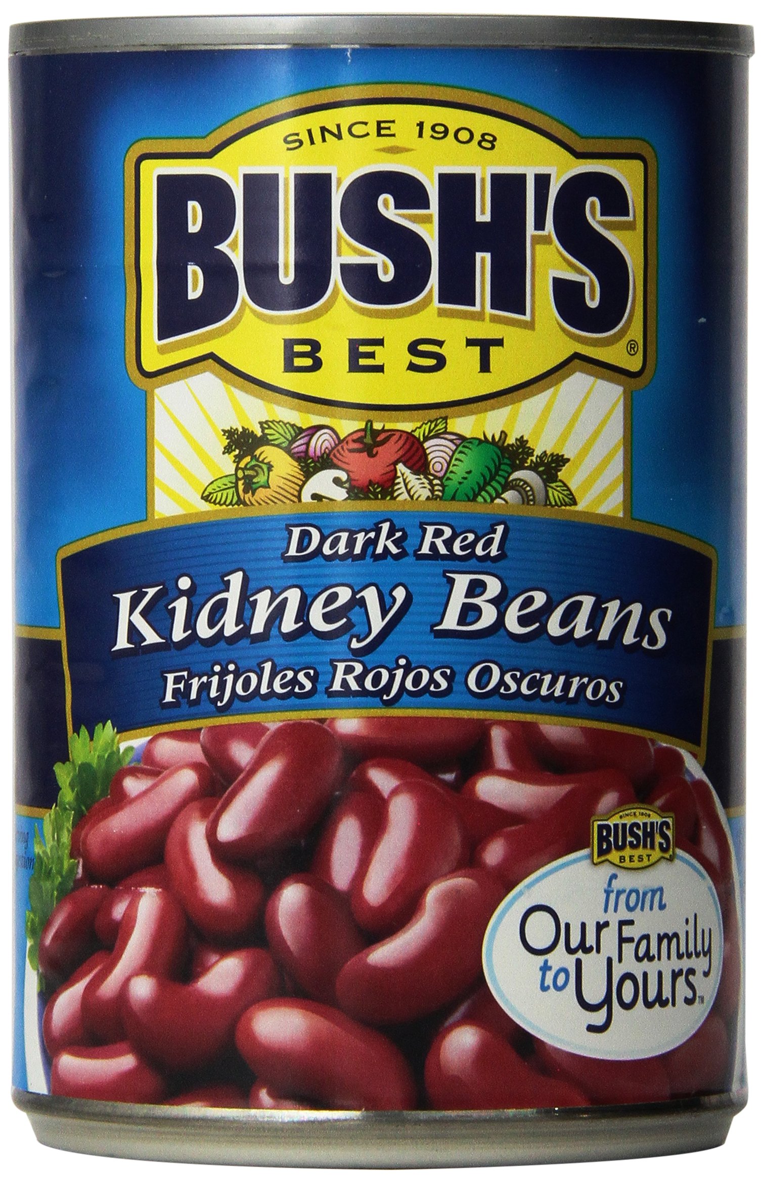 Photo of Bush's Best Dark Red Kidney Beans - 16oz