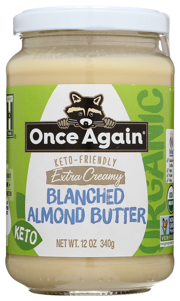 Blanched Almond Butter Keto - Friendly Extra Creamy, Blanched Almond Butter