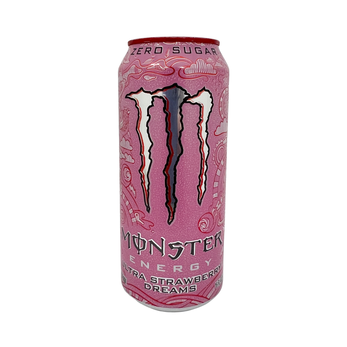 Monster Energy Drink, Zero Sugar, Ultra Strawberry Dreams 16 Fl Oz