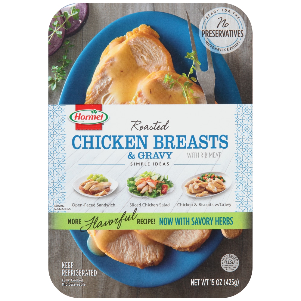 Roasted Chicken Breasts & Gravy, Roasted