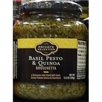 Basil Pesto & Quinoa Bruschetta, Basil Pesto & Quinoa