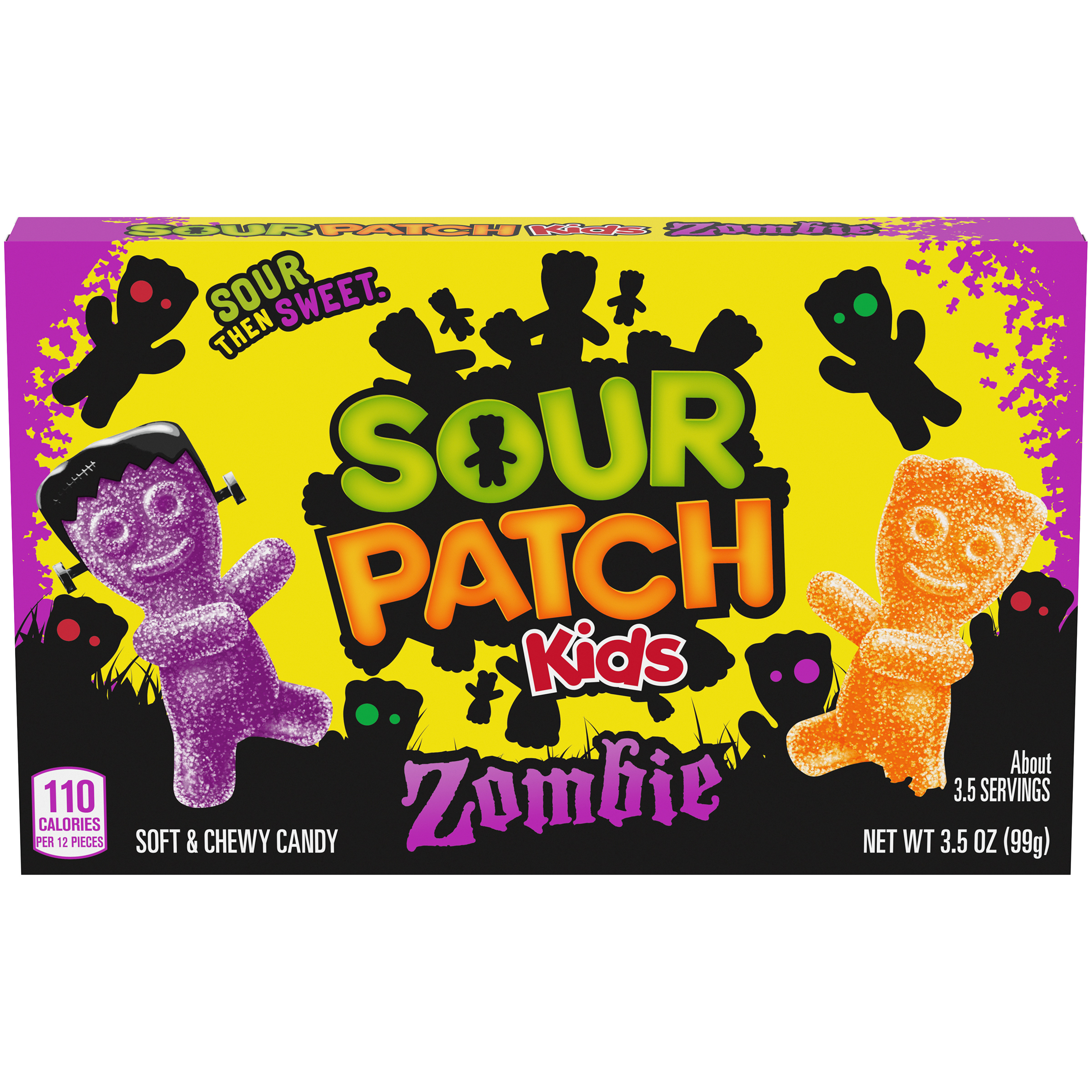 Sour Patch Kids Soft Candy Zombie Fat Free1X3.5 Oz