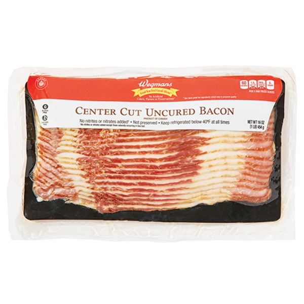 Center Cut Uncured Bacon