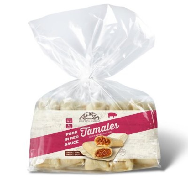 Pork in Red Sauce Tamales, Pork