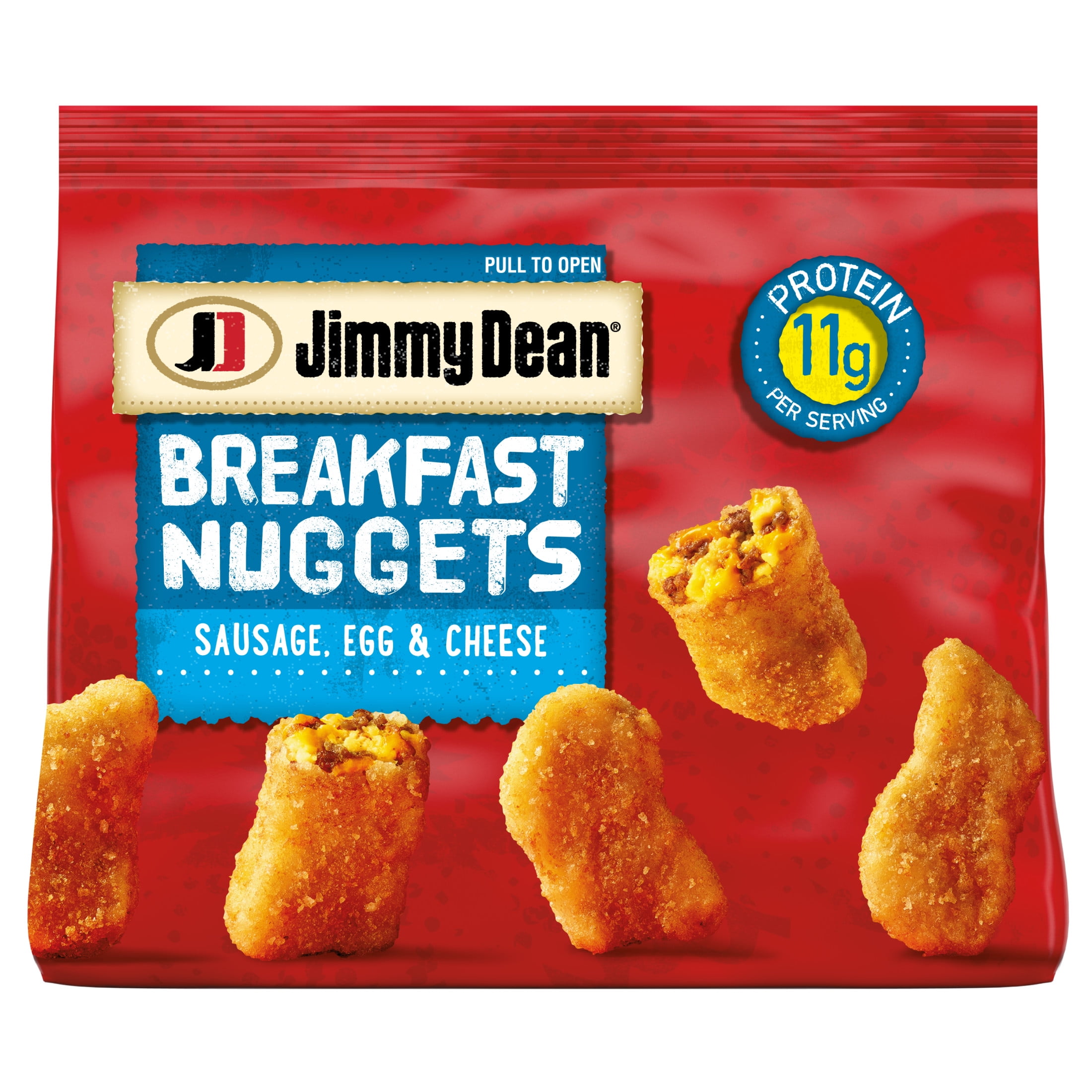 Photo of Jimmy Dean Frozen Breakfast Nuggets Sausage Egg Cheese - 12oz