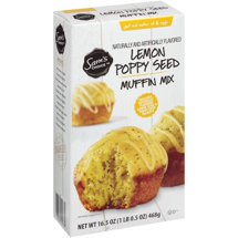 Muffin Mix, Lemon Poppy Seed