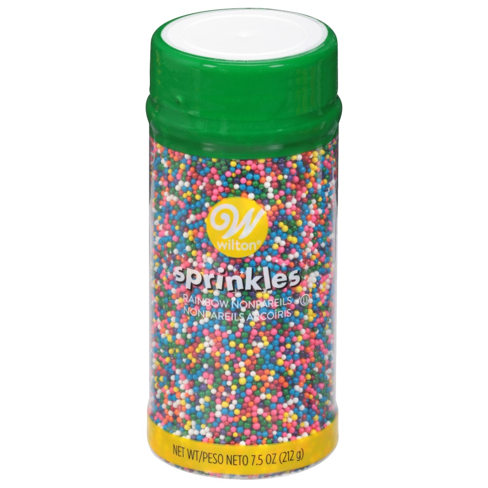 Rainbow Nonpareils Sprinkles