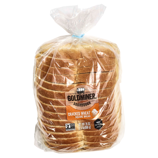 Photo of California Goldminer Sourdough Sliced Cracked Wheat Square Bread