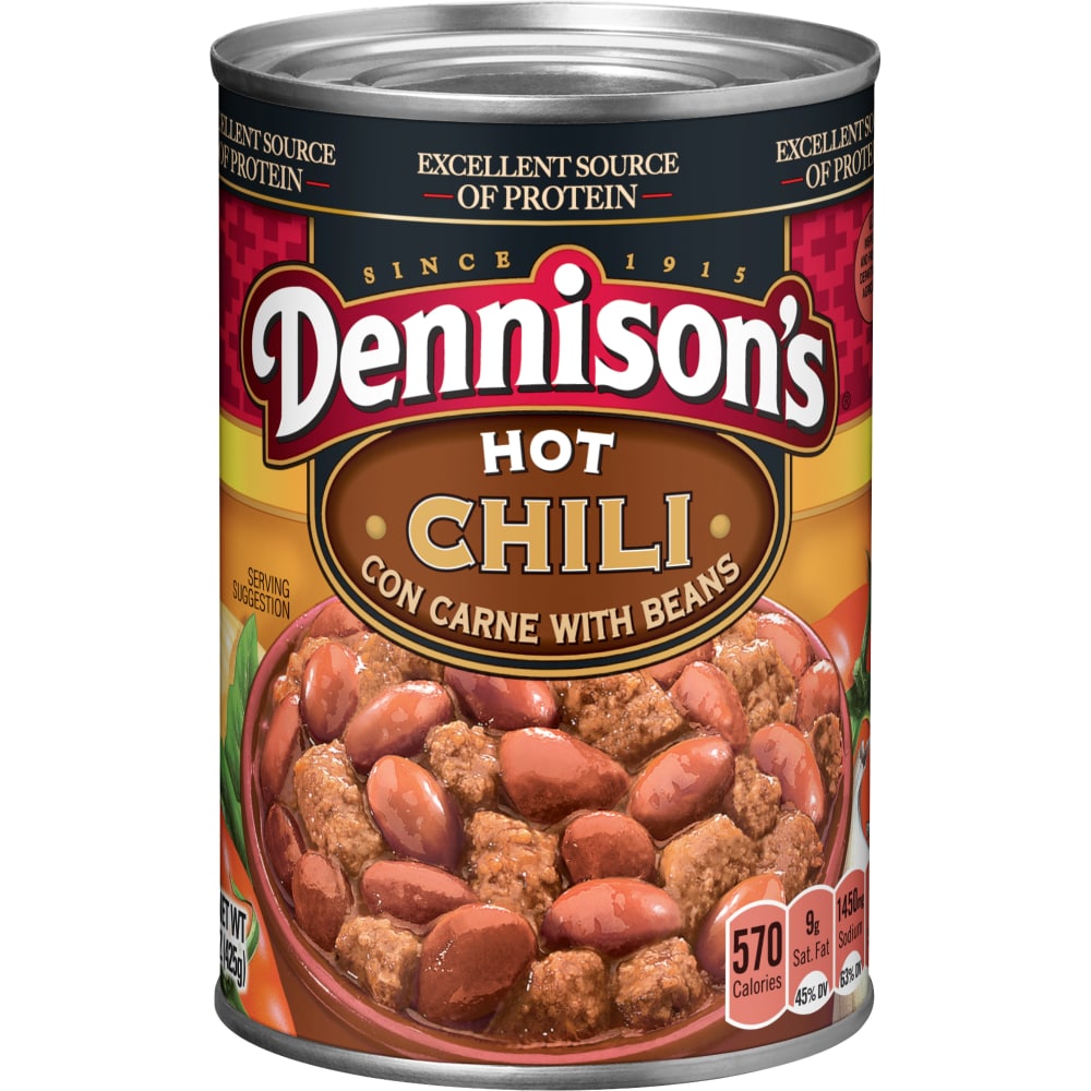 Photo of Dennison's Chili Con Carne With Beans, Hot 15 Oz