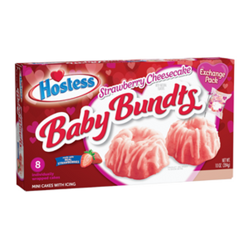 Photo of Hostess Baby Bundts, Strawberry Cheesecake, Exchange Pack