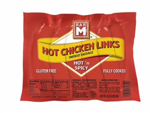 Hot 'N Spicy Chicken Links Smoked Sausage, Hot 'N Spicy Chicken