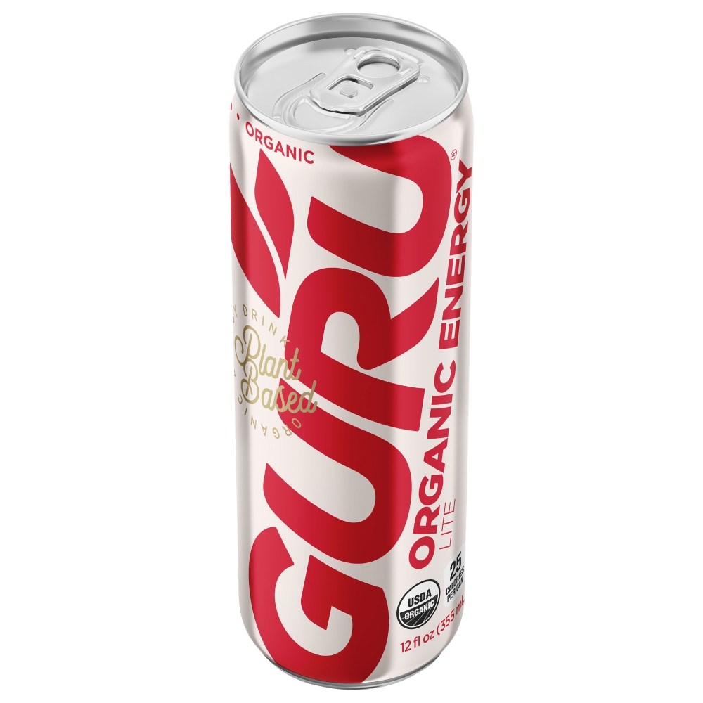 Photo of Guru Energy Drink, Organic, Lite 12 Fl Oz