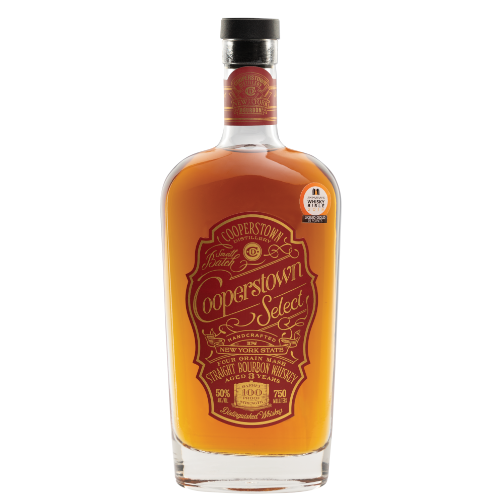 Cooperstown Distillery Select Straight Bourbon Whiskey 750mL bottle