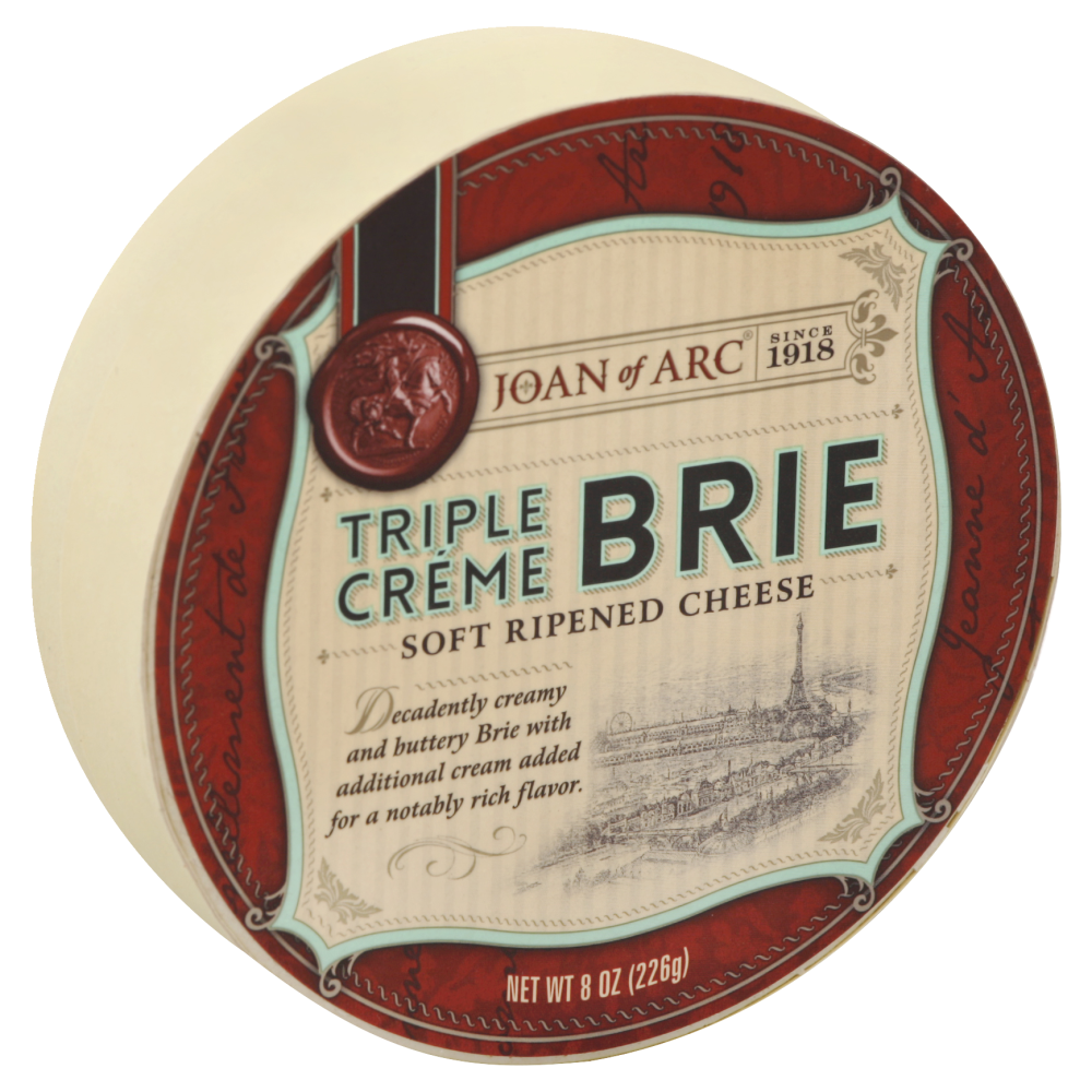 Photo of Joan of Arc Cheese, Soft Ripened, Triple Creme Brie