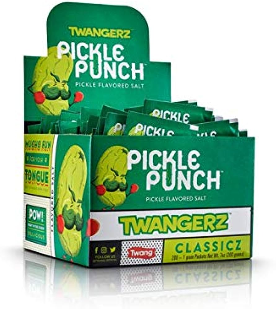 Twang Salt Pack 200ct-1g-Dill Pickle