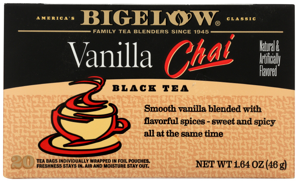 Photo of Bigelow Vanilla Chai Black Tea Bags - 20ct