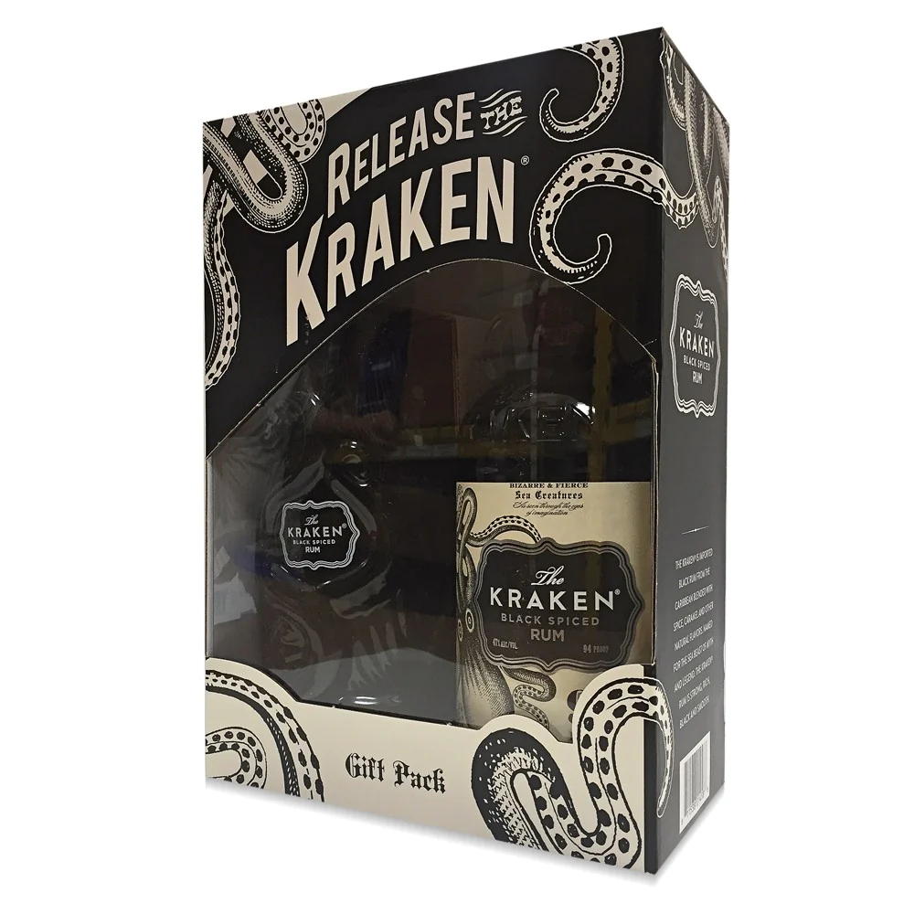 Photo of The Kraken Black Spiced Rum Gift Set