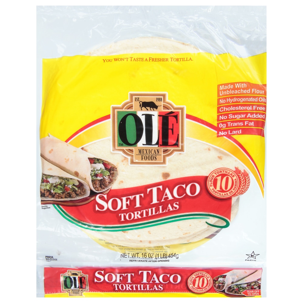 Soft Taco Tortillas
