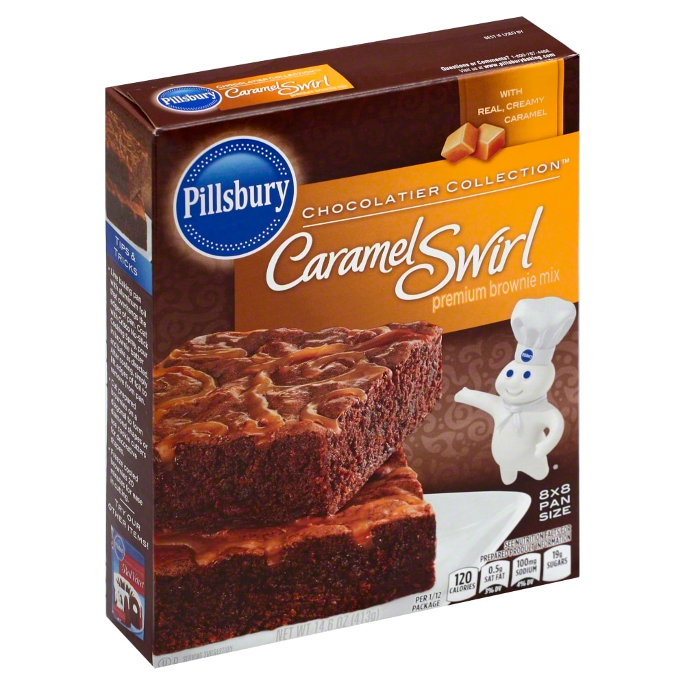 Caramel Swirl Premium Brownie Mix, Caramel Swirl