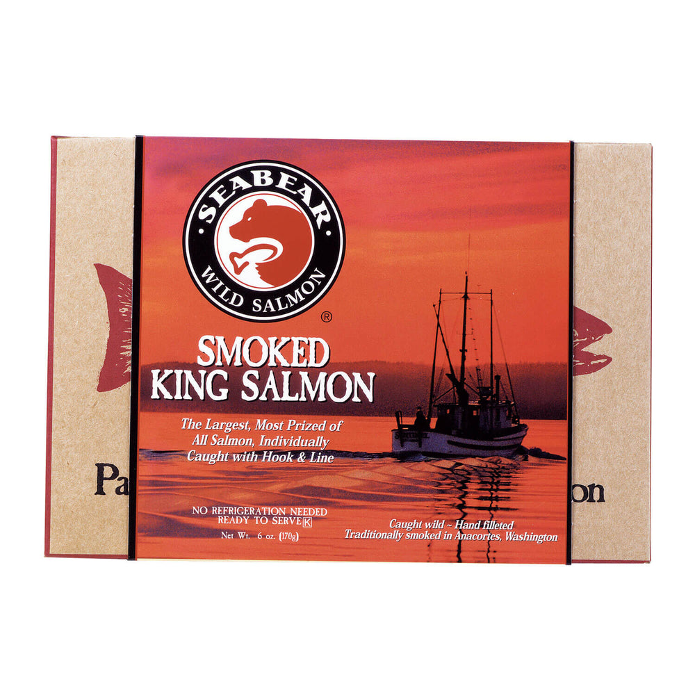 Photo of SeaBear Smoked Wild King Salmon 6oz