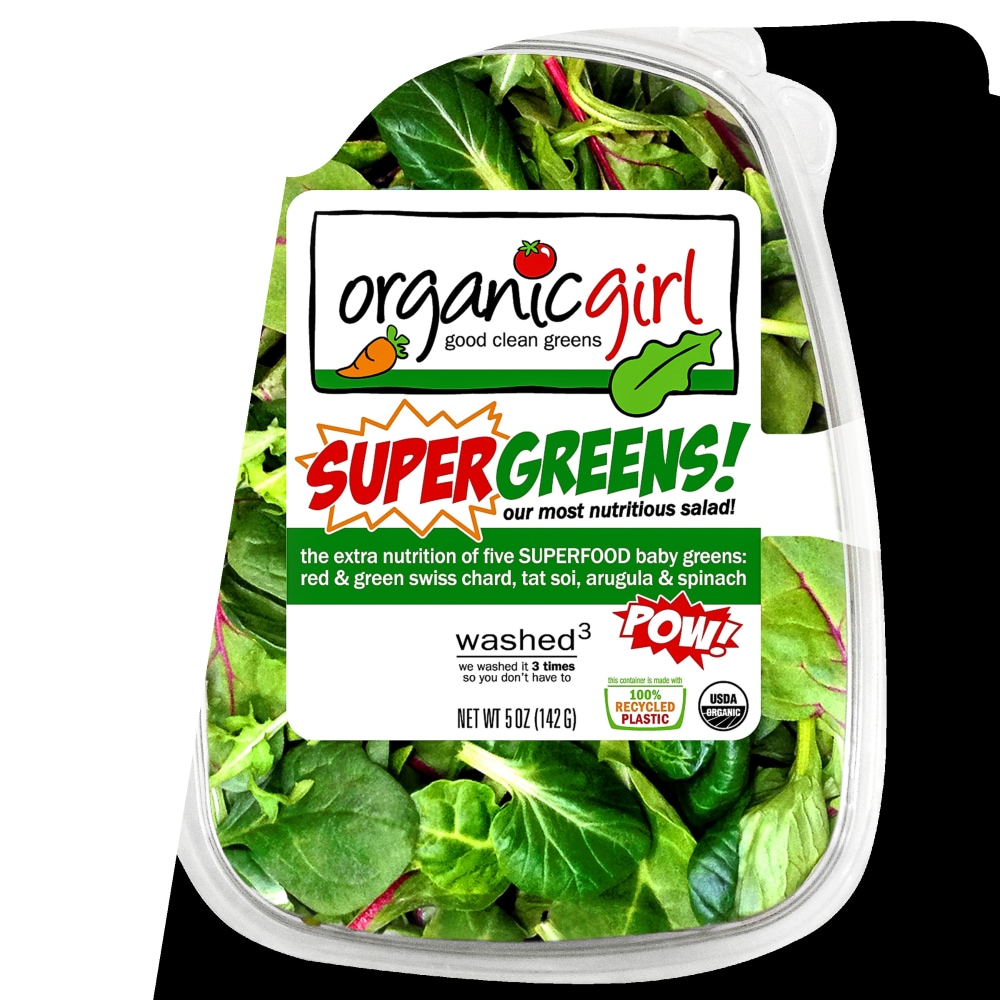 Photo of Organicgirl Super Greens! Salad 5 Oz. Clamshell