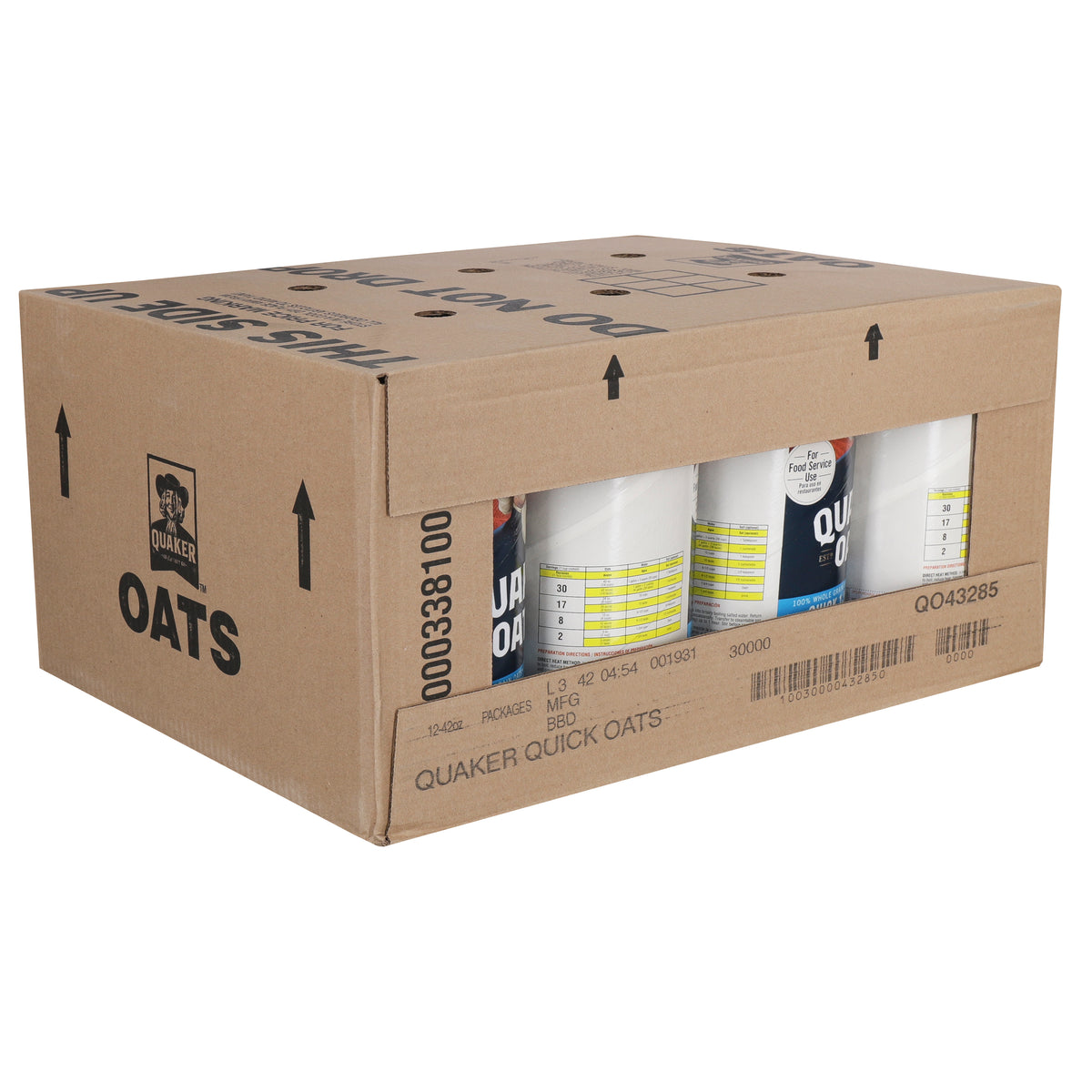Quaker Quick 1 Minute Oats 42oz