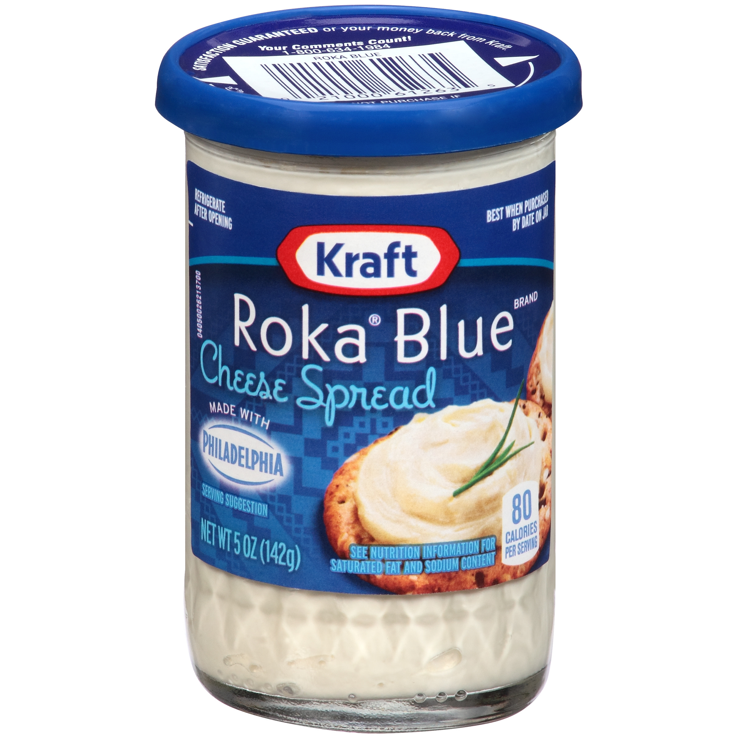 Photo of Kraft Roka Blue Cheese Spread With Philadelphia Cream Cheese, 5 Oz Jar