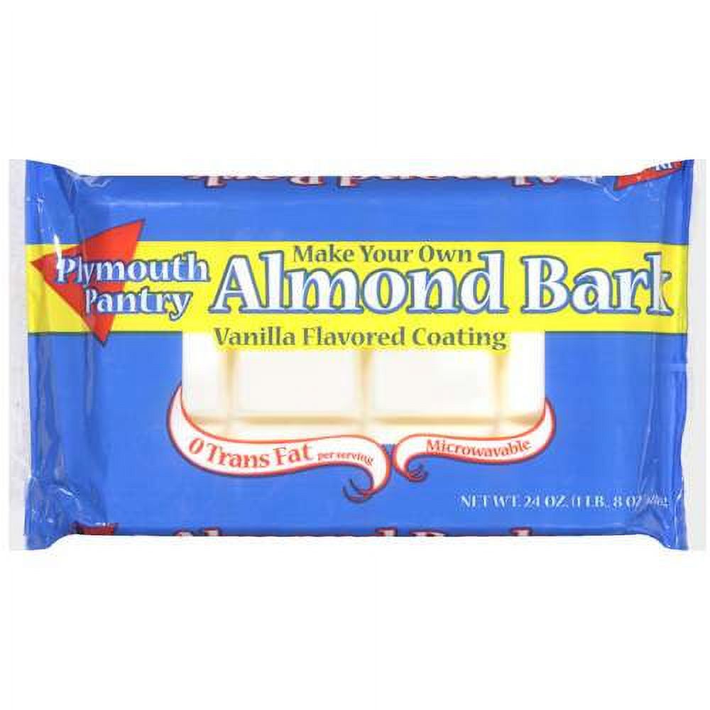 Photo of Plymouth Pantry Vanilla Flavored Coating Almond Bark