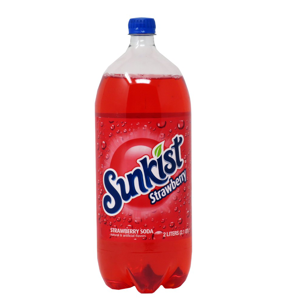Sunkist Strawberry Soda – 2 L Bottle