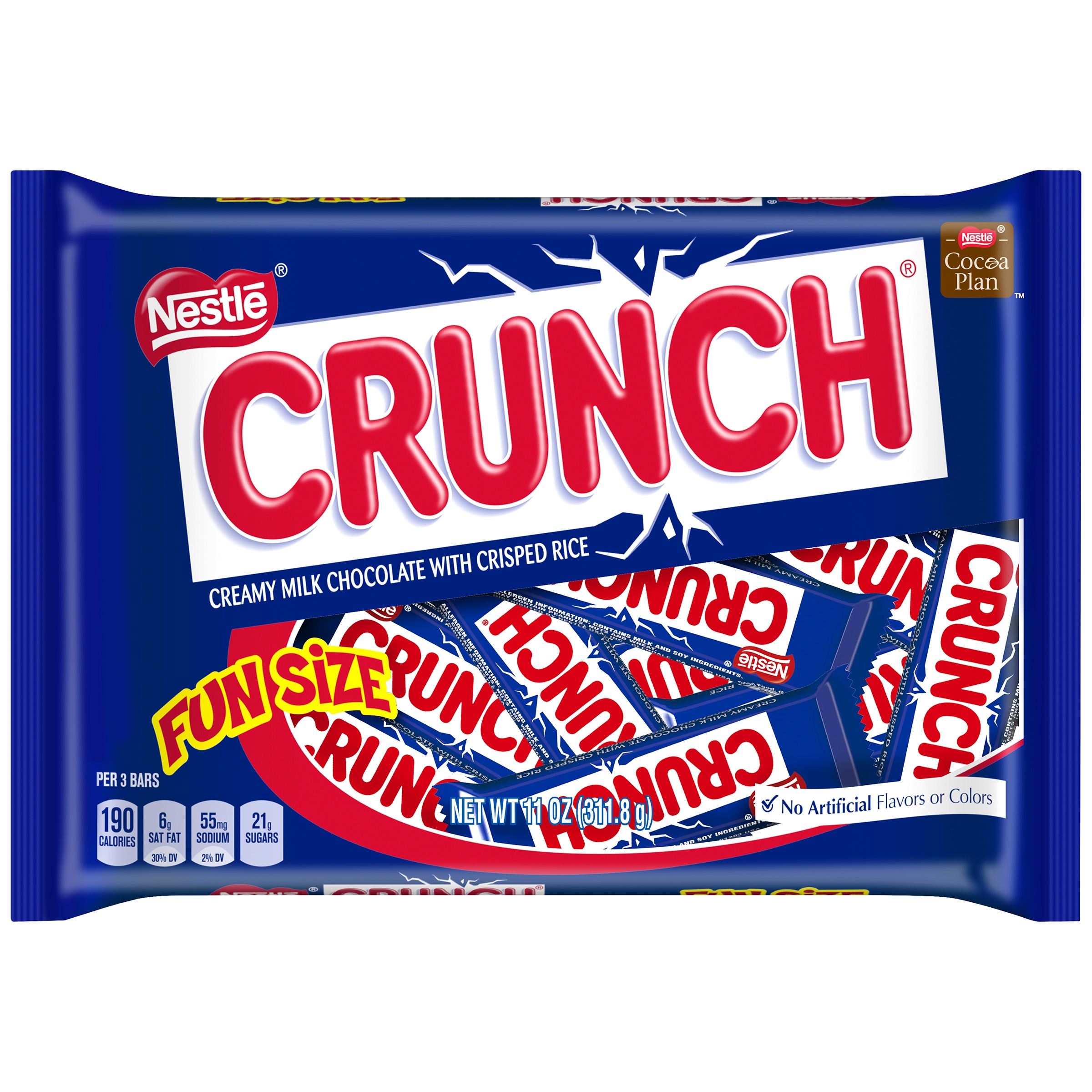 Photo of Crunch Fun Size Candy Bar 11 Oz. Bag