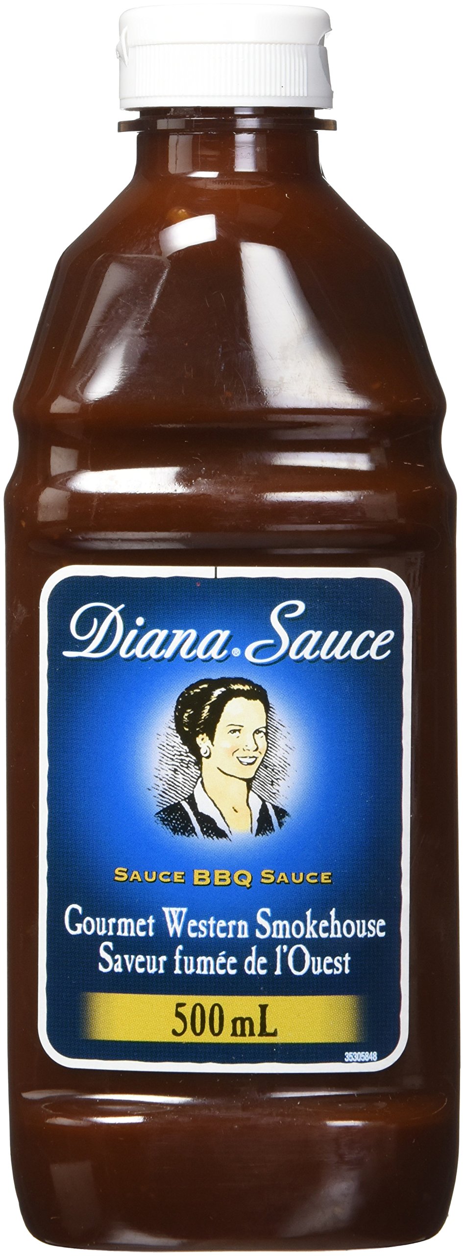 Diana Sauce, Sauce Bbq Saveur Fumée De L'Ouest 500Ml