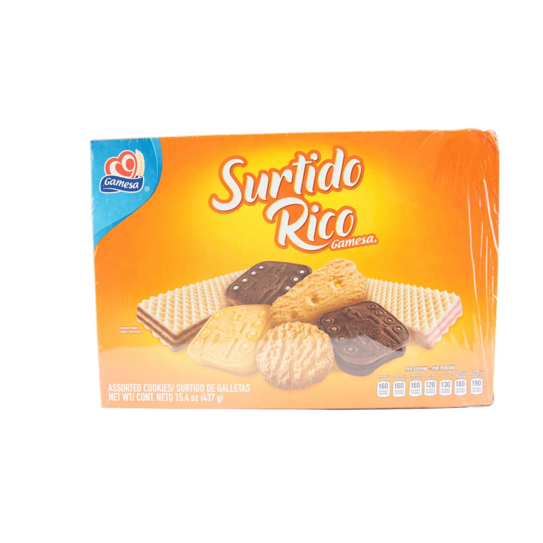 Photo of Gamesa Surtido Rico Variety Pack Cookies 15.4 Ounce Paper Box