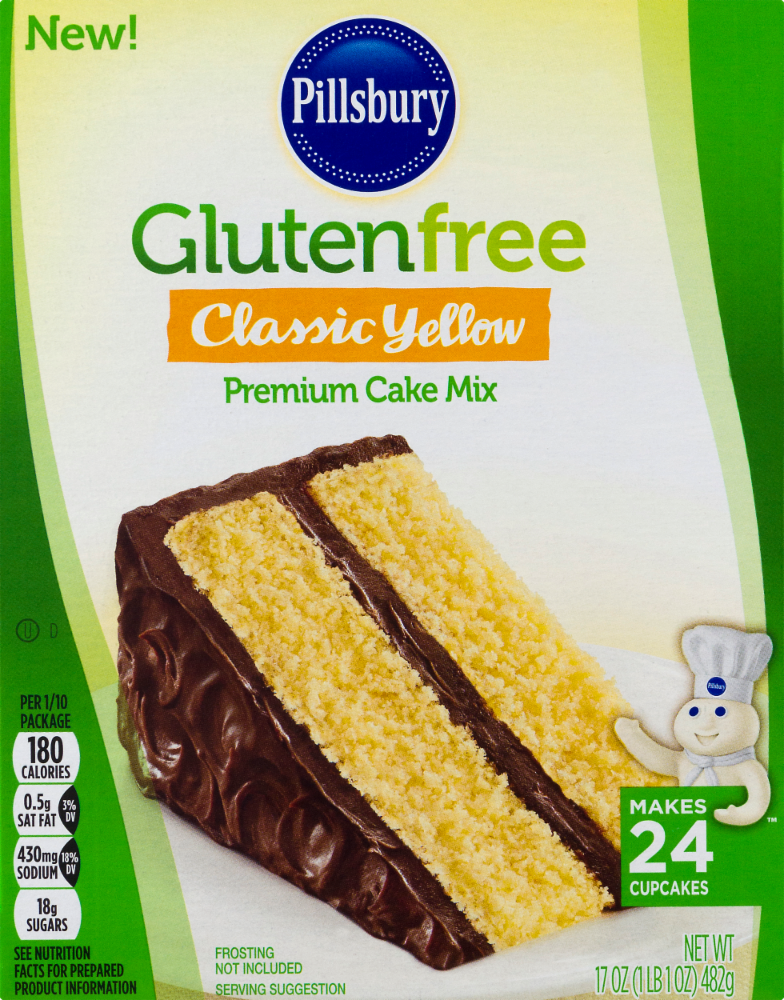 Classic Yellow Gluten Free Premium Cake Mix, Classic Yellow