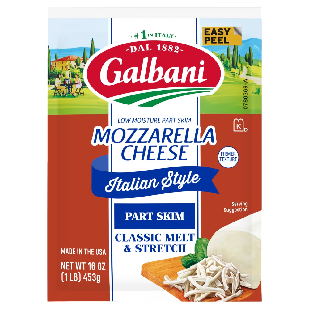 Galbani, Low Moisture Part Skim Mozzarella Cheese