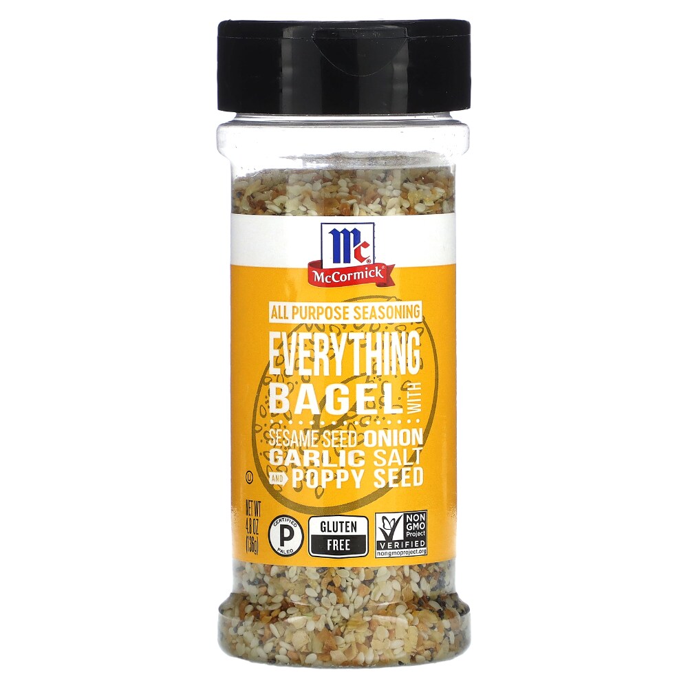 Photo of McCormick Everything Bagel All Purpose Seasoning, 4.8 Oz