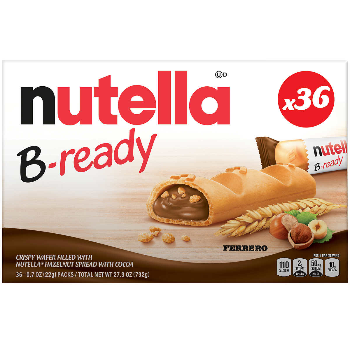 Nutella B Ready Hazelnut