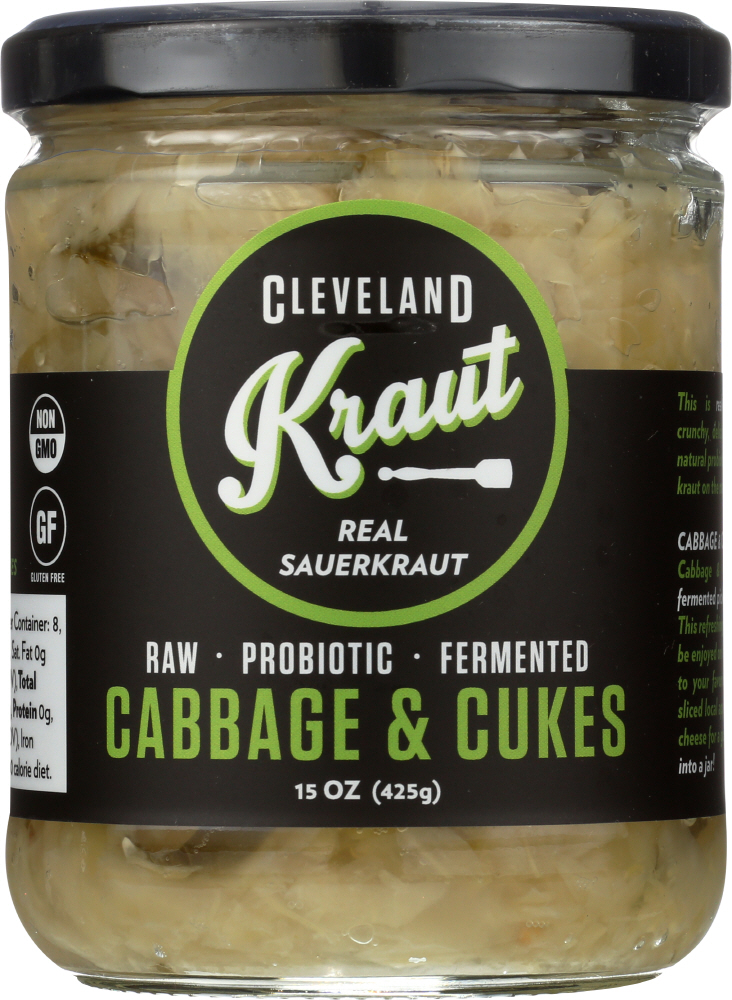 Real Sauerkraut, Cabbage & Cukes
