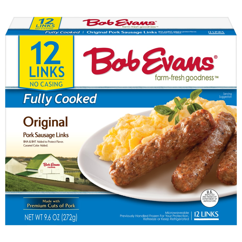 Original Fully Cooked Pork Sausage Links, Original