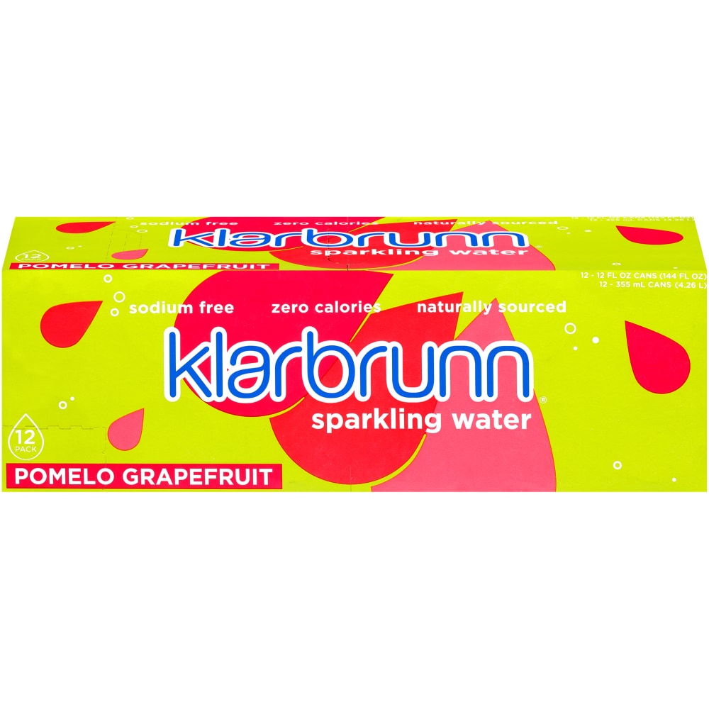 Pomelo Grapefruit Sparkling Water, Pomelo Grapefruit