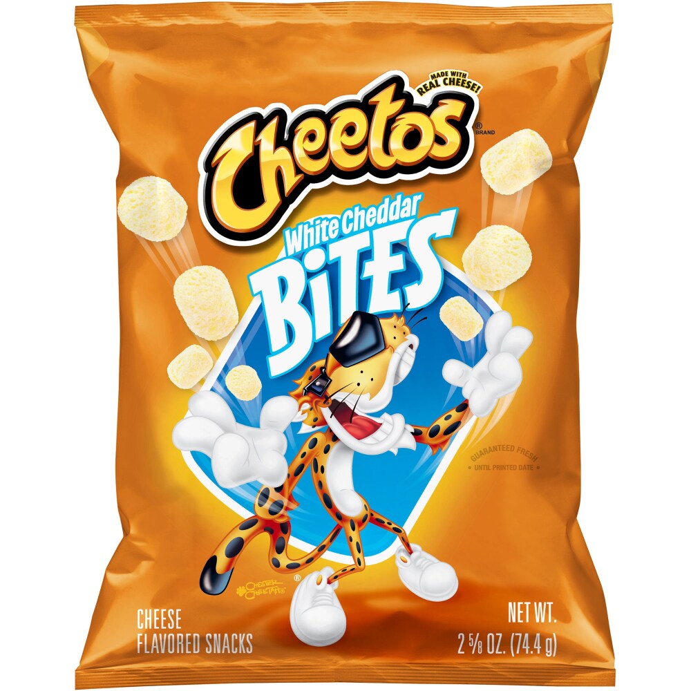 Cheese Flavored White Cheddar Bites Snacks, Cheese