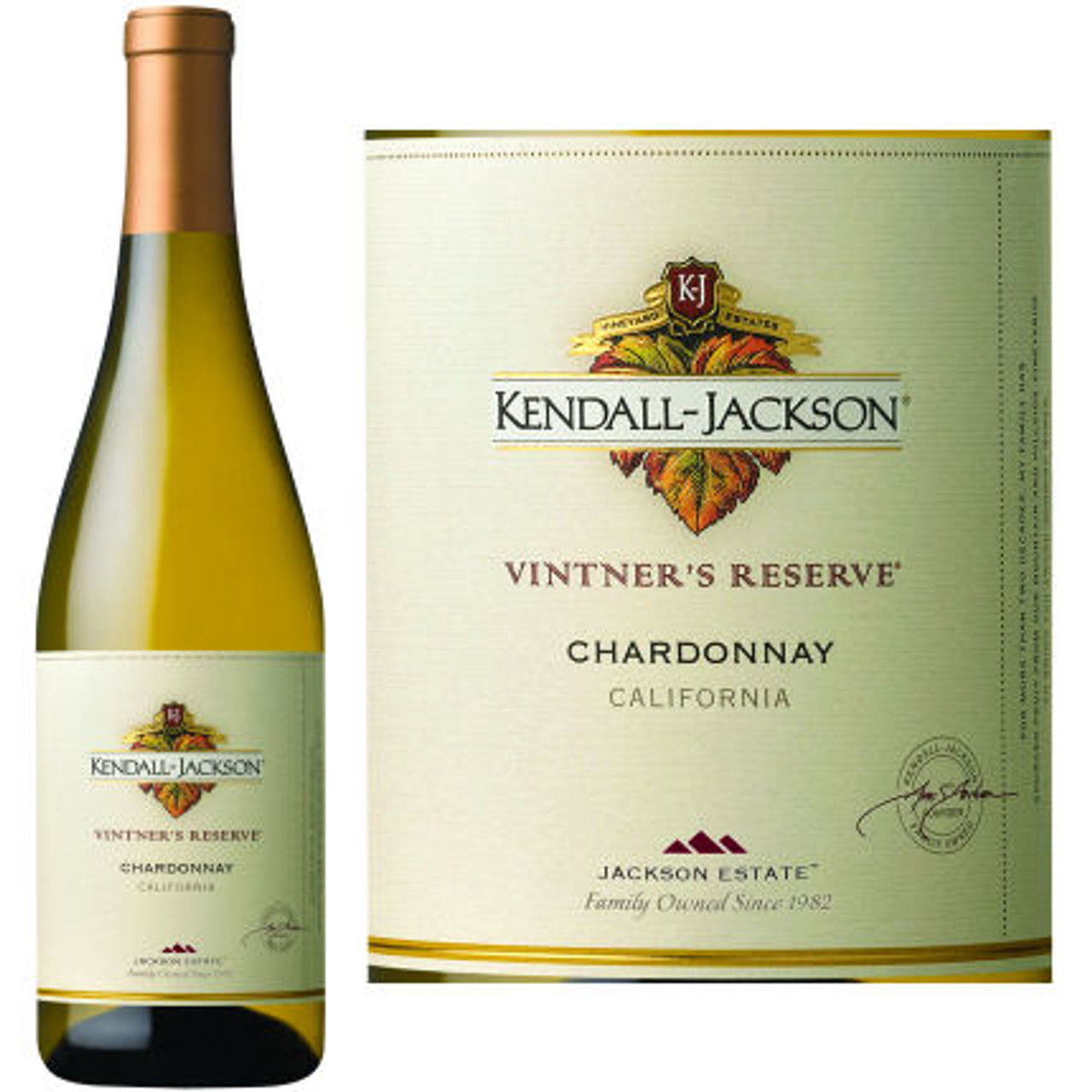 Photo of Kendall-Jackson Chardonnay Vintners Reserve White California Wine