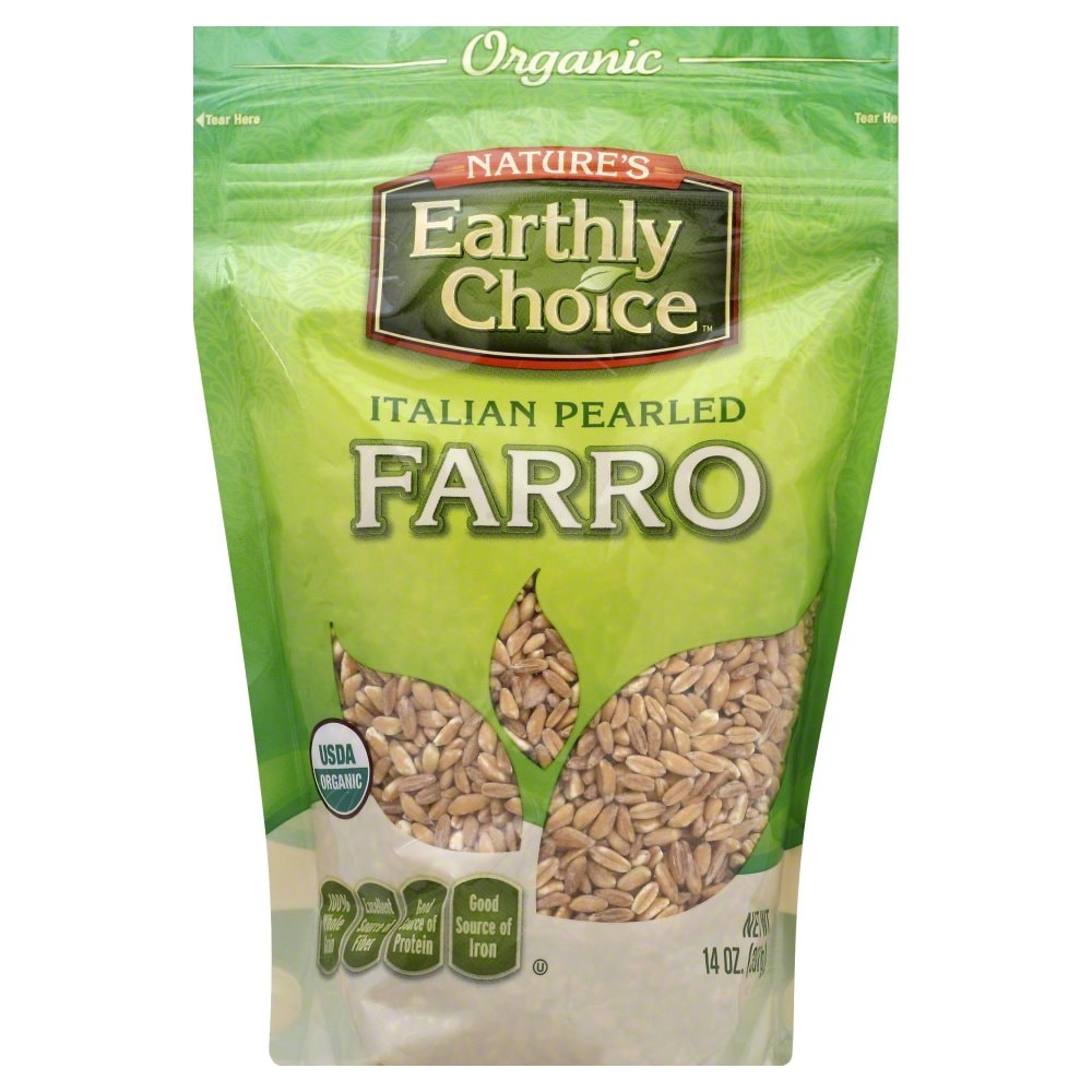 Photo of Nature's Earthly Choice Organic Italian Pearled Farro - 14 Oz
