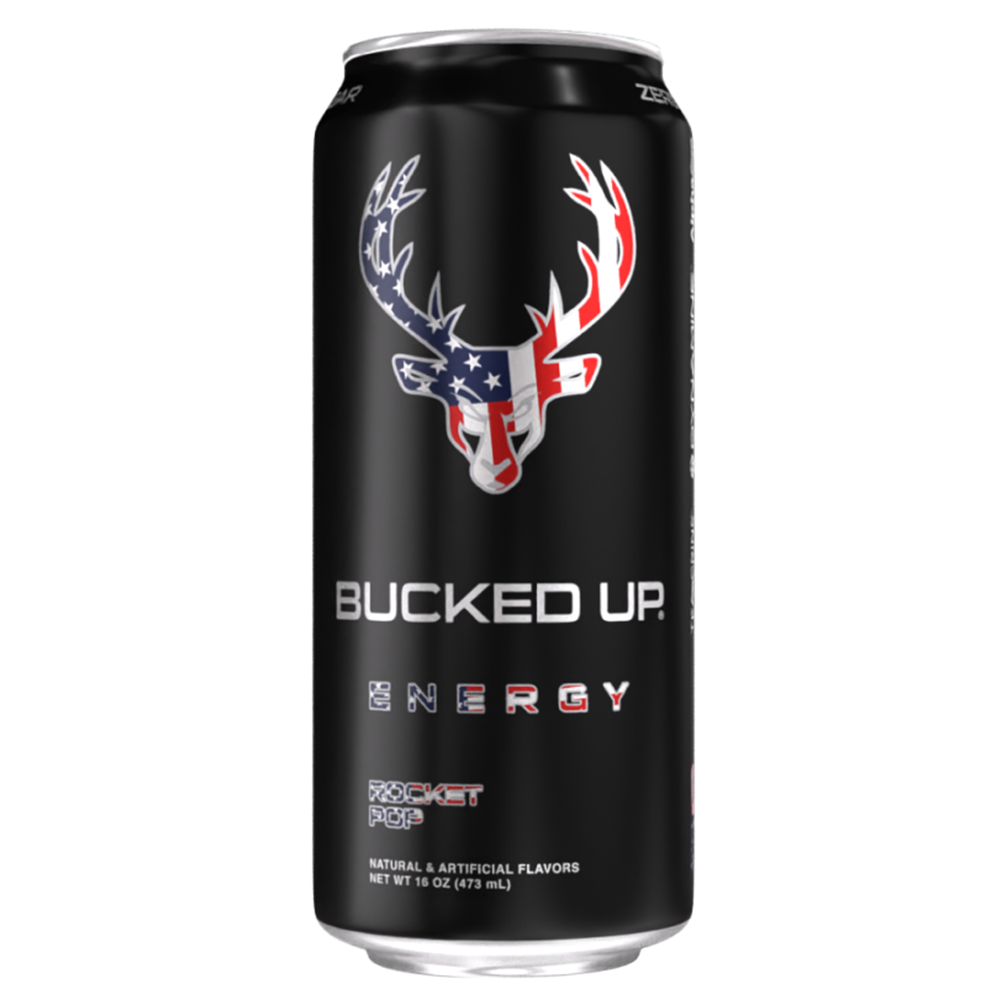 Photo of Bucked Up Energy Drink Rocket Pop Flavor 16 Ounce Can