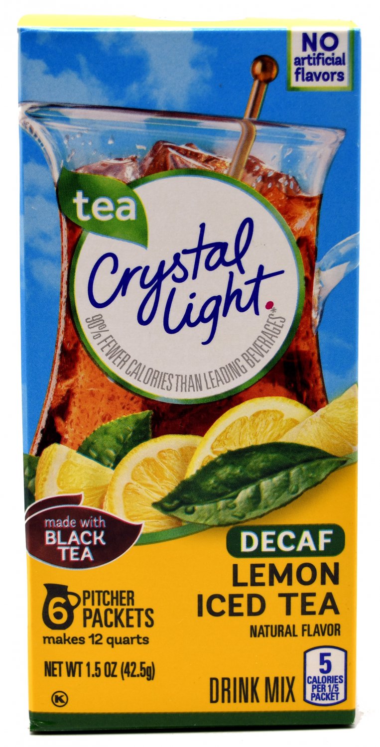Decaf Lemon Iced Tea Drink Mix, Decaf Lemon Iced Tea