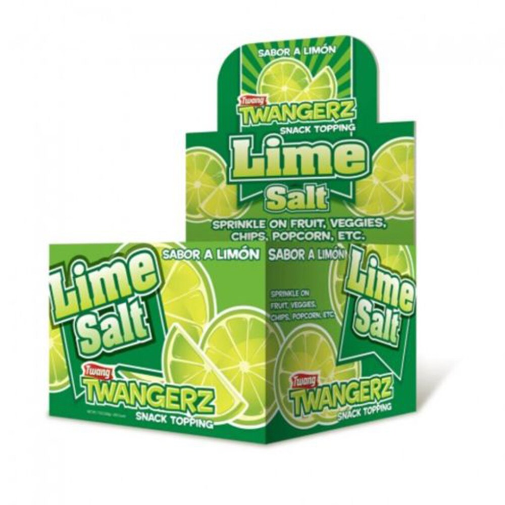 Distributed Consumables Twang Twangerz Lime Salt Packets