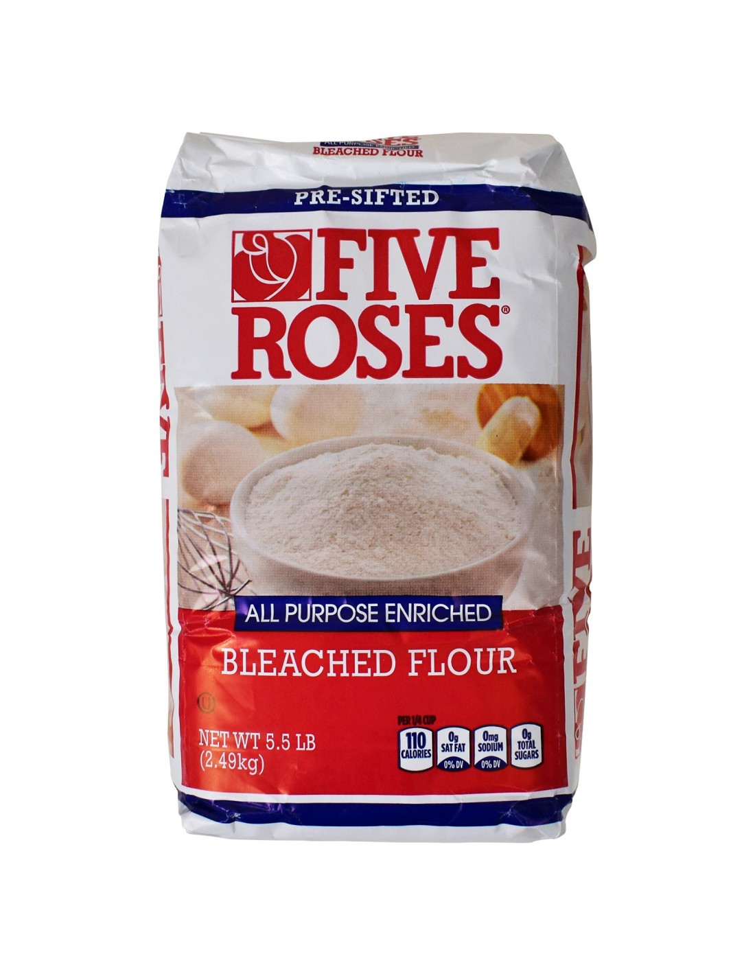 Photo of Five Roses Pre-Sifted All Purpose Enriched Bleached Flour 5.5 Lb