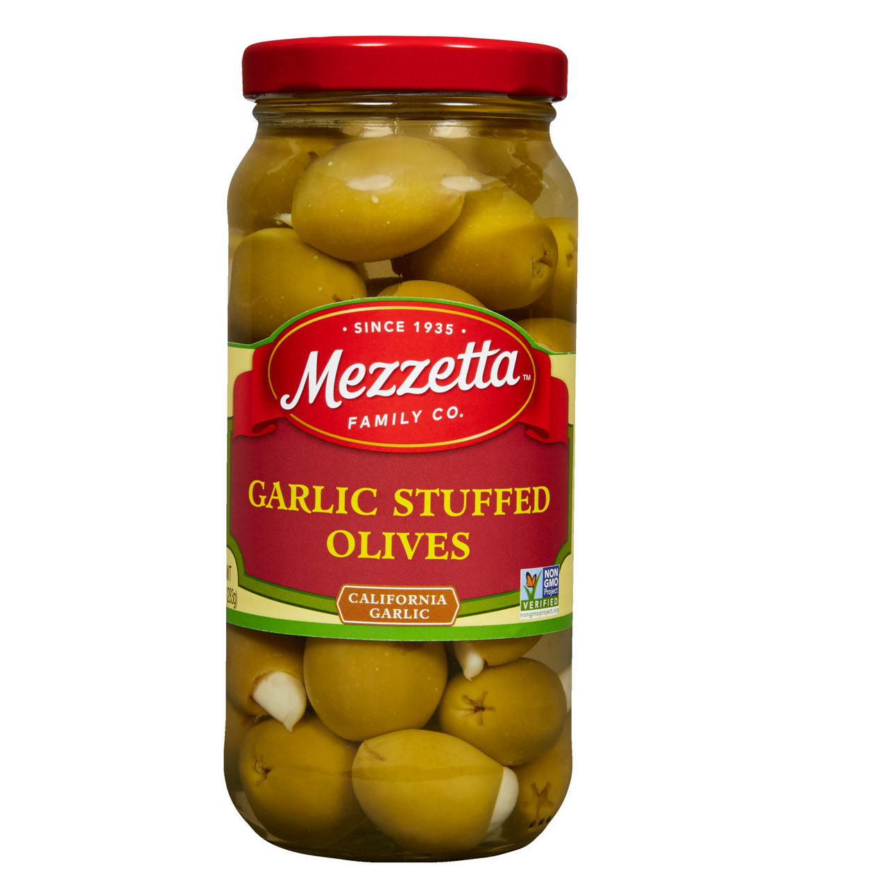Mezzetta Olives, Garlic Stuffed - 10 Ounce