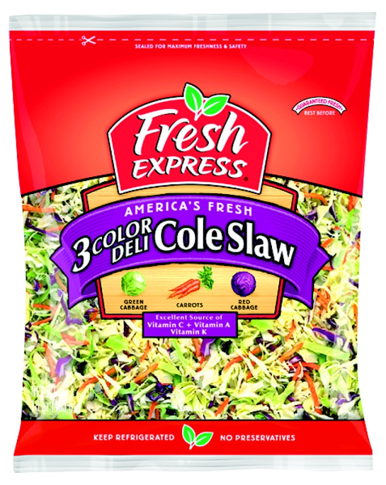 Photo of Fresh Express 3 Color Deli Cole Slaw 14 Oz. Bag