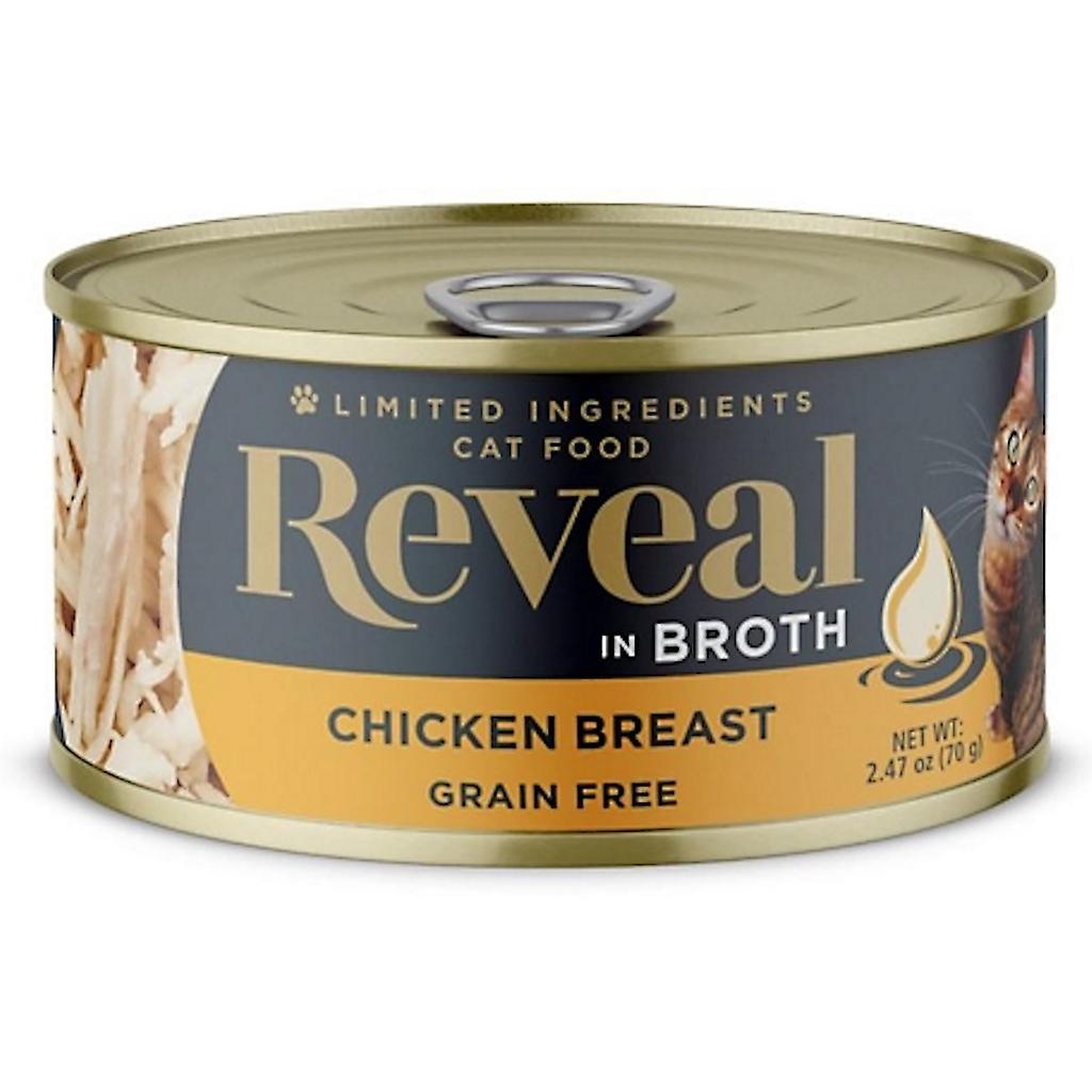 Photo of Reveal Cat Food, Grain Free, Chicken Breast In Broth 2.47 Oz